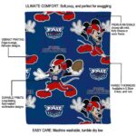 customized florida atlantic owls mickey blue blanket best selling