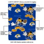 customized los angeles rams mickey blue blanket new arrival