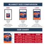 customized new york mets grunge streaks blue blanket trendy