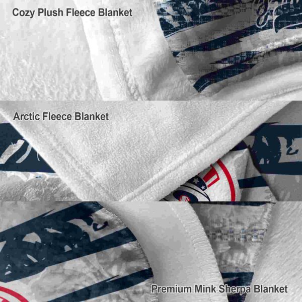 customized new york yankees floral stripes navy white blanket premium grade