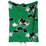 customized north texas mean green mickey green blanket best selling