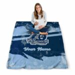 customized old dominion monarchs grunge streaks blue blanket best selling
