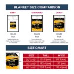 customized southern miss golden eagles grunge streaks black blanket best selling