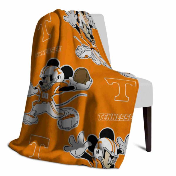 customized tennessee volunteers mickey orange blanket top rated