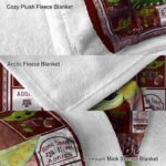customized texas am aggies baby yoda maroon blanket best selling
