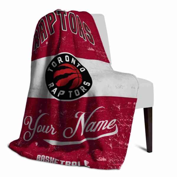 customized toronto raptors grunge texture red white blanket top rated