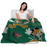 customized uab blazers mickey green blanket best selling