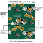 customized uab blazers mickey green blanket best selling