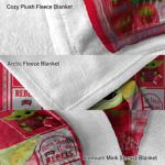 customized unlv rebels baby yoda red blanket best selling