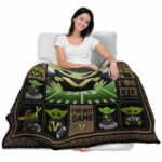 customized vanderbilt commodores baby yoda black blanket best selling