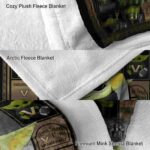 customized vanderbilt commodores baby yoda black blanket best selling