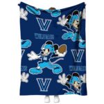 customized villanova wildcats mickey navy blanket best selling
