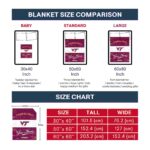 customized virginia tech hokies grunge texture maroon white blanket best selling