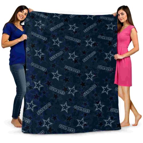 dallas cowboys diehard fans blue blanket fashion forward