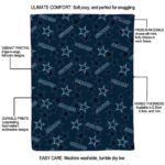 dallas cowboys diehard fans blue blanket new arrival
