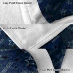 dallas cowboys diehard fans blue blanket premium grade