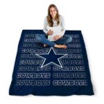 dallas cowboys fan pride blue blanket high quality