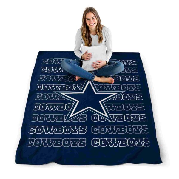 dallas cowboys fan pride blue blanket high quality