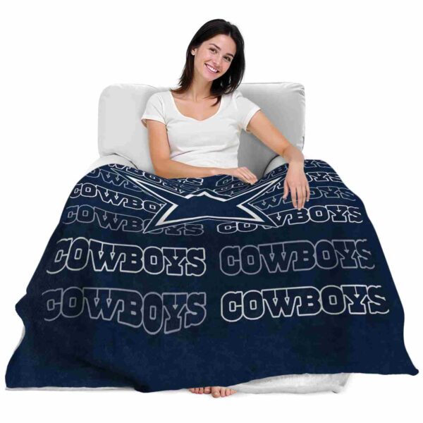 dallas cowboys fan pride blue blanket latest model