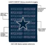 dallas cowboys fan pride blue blanket new arrival