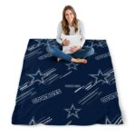 dallas cowboys fan spirit blue blanket high quality
