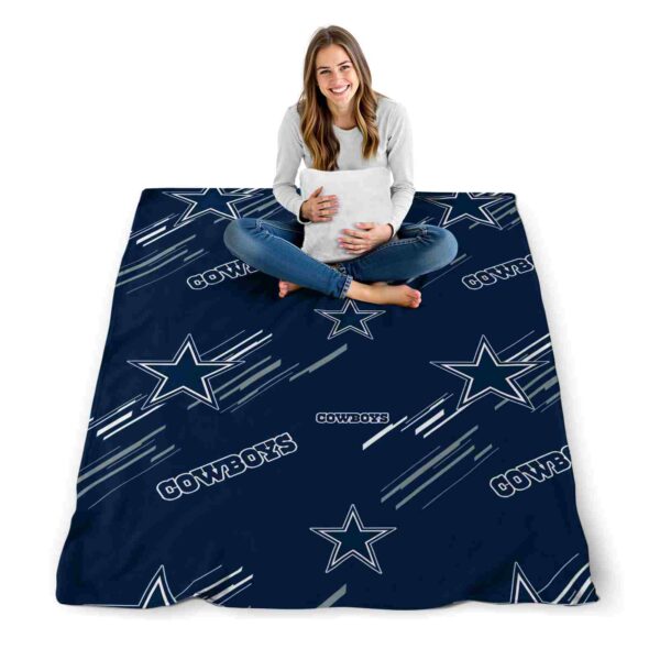 dallas cowboys fan spirit blue blanket high quality