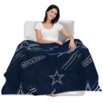dallas cowboys fan spirit blue blanket latest model