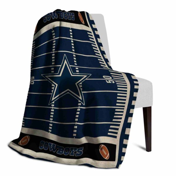 dallas cowboys football field blue blanket top rated