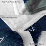 dallas cowboys gradient dots blue blanket premium grade