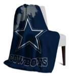 dallas cowboys grunge texture blue blanket top rated