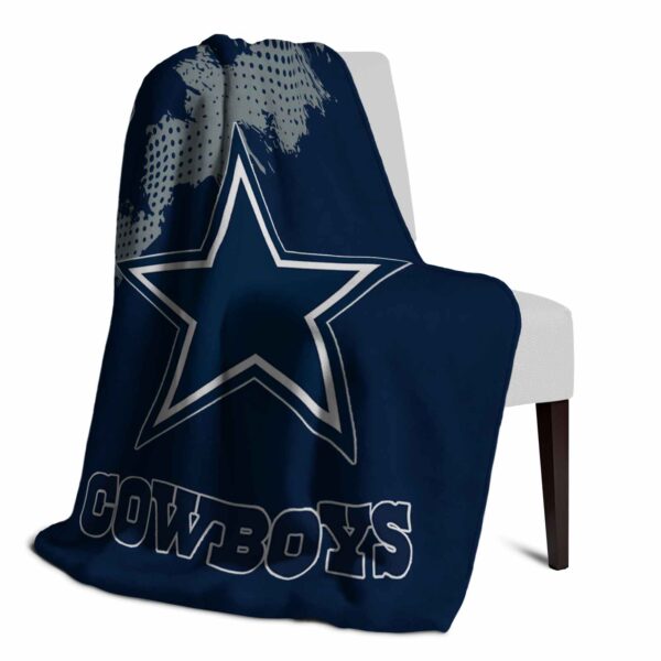 dallas cowboys grunge texture blue blanket top rated
