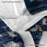 dallas cowboys three musketeers blue blanket premium grade