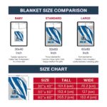 dallas mavericks brushstrokes blue white blanket trendy