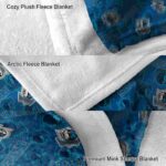dallas mavericks diehard fans blue blanket premium grade