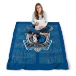 dallas mavericks fan pride blue blanket high quality