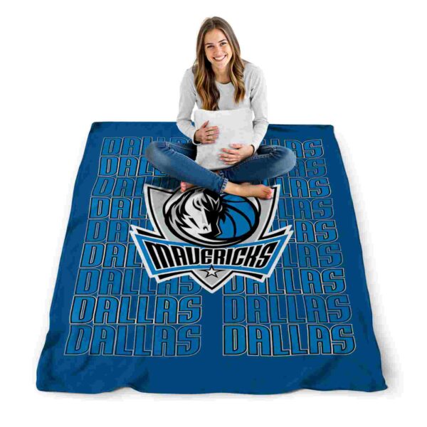 dallas mavericks fan pride blue blanket high quality