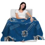 dallas mavericks fan spirit blue blanket best selling