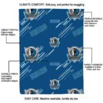 dallas mavericks fan spirit blue blanket best selling