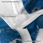 dallas mavericks fan spirit blue blanket best selling