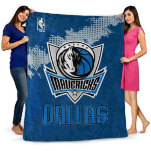 dallas mavericks grunge texture blue blanket fashion forward