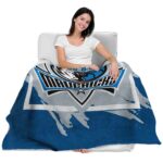 dallas mavericks splatter effect blue blanket latest model