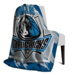 dallas mavericks splatter effect blue blanket top rated