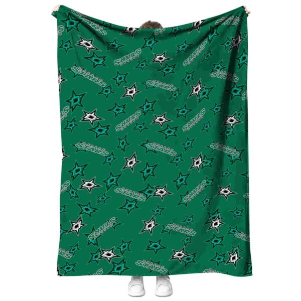 dallas stars diehard fans green blanket best selling