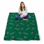 dallas stars diehard fans green blanket high quality