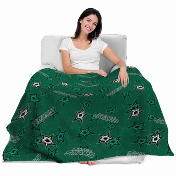 dallas stars diehard fans green blanket latest model