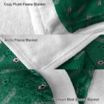 dallas stars diehard fans green blanket premium grade