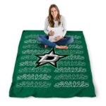 dallas stars fan pride green blanket best selling