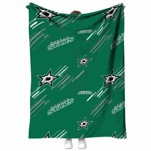 dallas stars fan spirit green blanket best selling