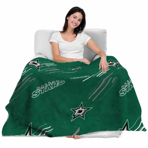 dallas stars fan spirit green blanket latest model