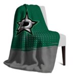 dallas stars gradient dots green blanket top rated